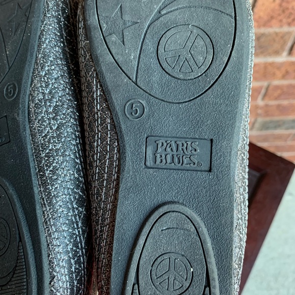 Paris Blues Big Girl Size 5 Slip on Shoes - Picture 6 of 6